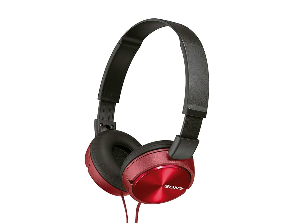 SONY モコピ Sony MDR-ZX310AP/R ZX Series Stereo Headset - Red : Amazon